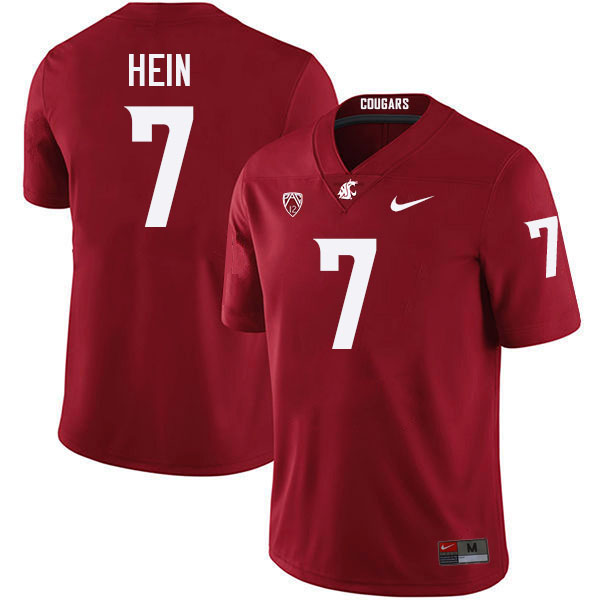 Mel Hein WSU Cougars Jersey.Washington State Cougars #7 Mel Hein Jersey Youth-Crimson